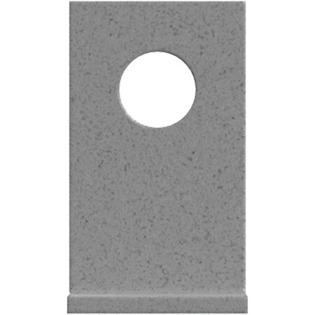 Ekena Millwork Barnfold Anti-Jump Block, Flint Gray GB6007MJFG